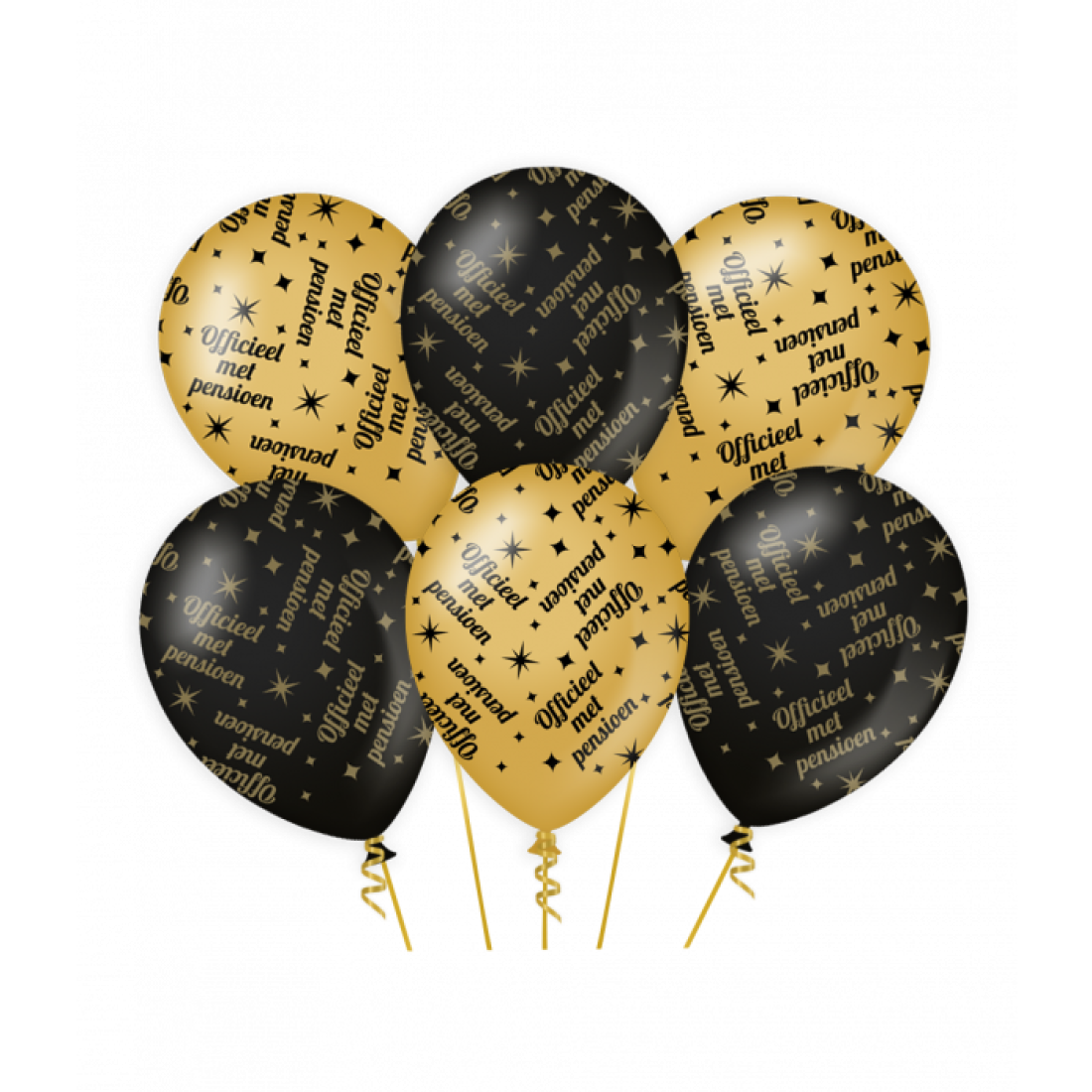 Classy party balloons pensioen