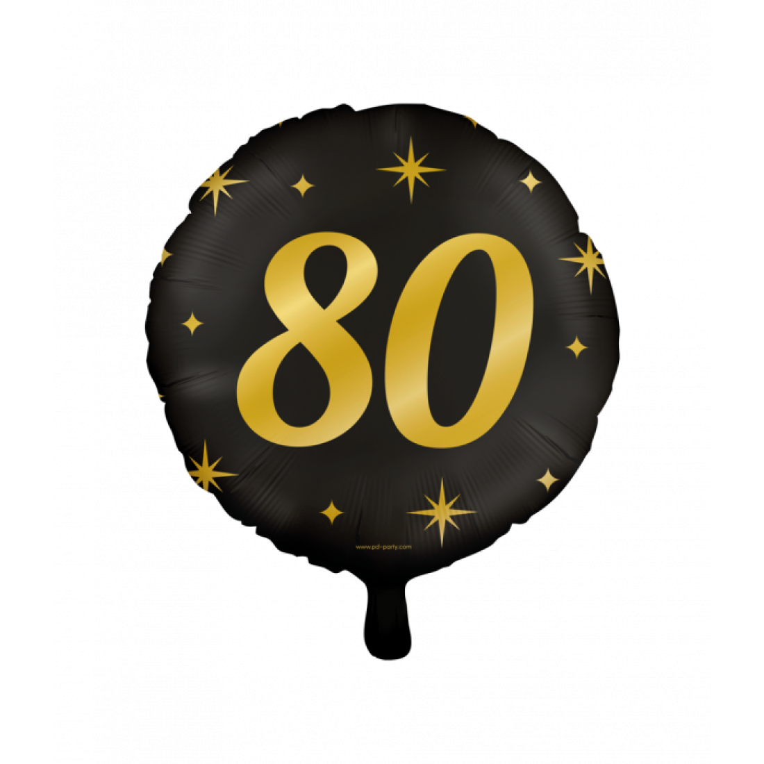 Classy party foil balloon - 80