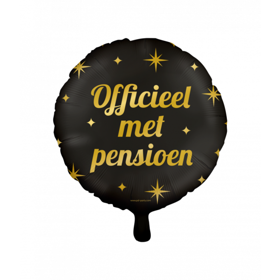 Classy party foil balloon - Pensioen