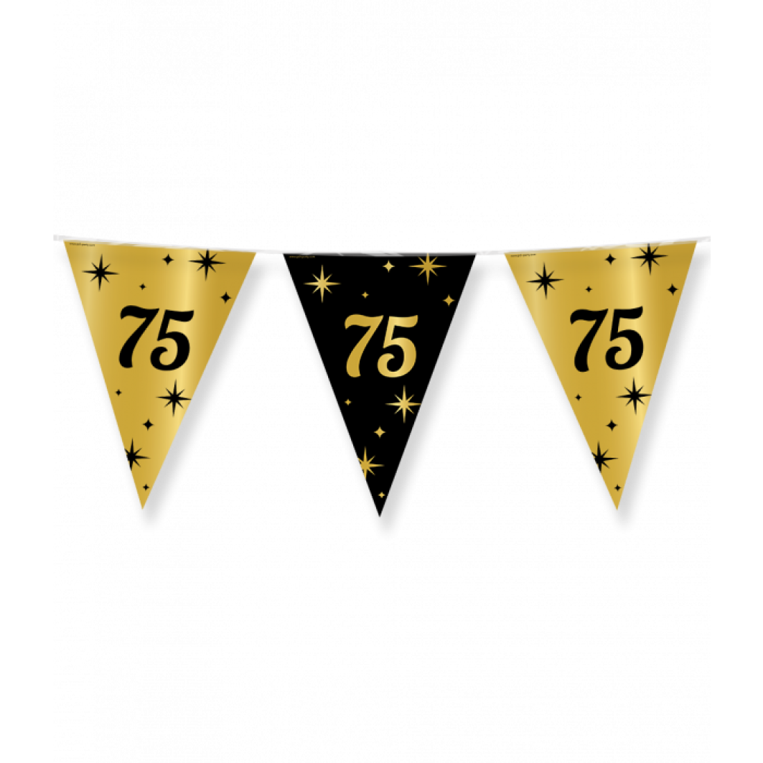 Classy Party foil flag - 75