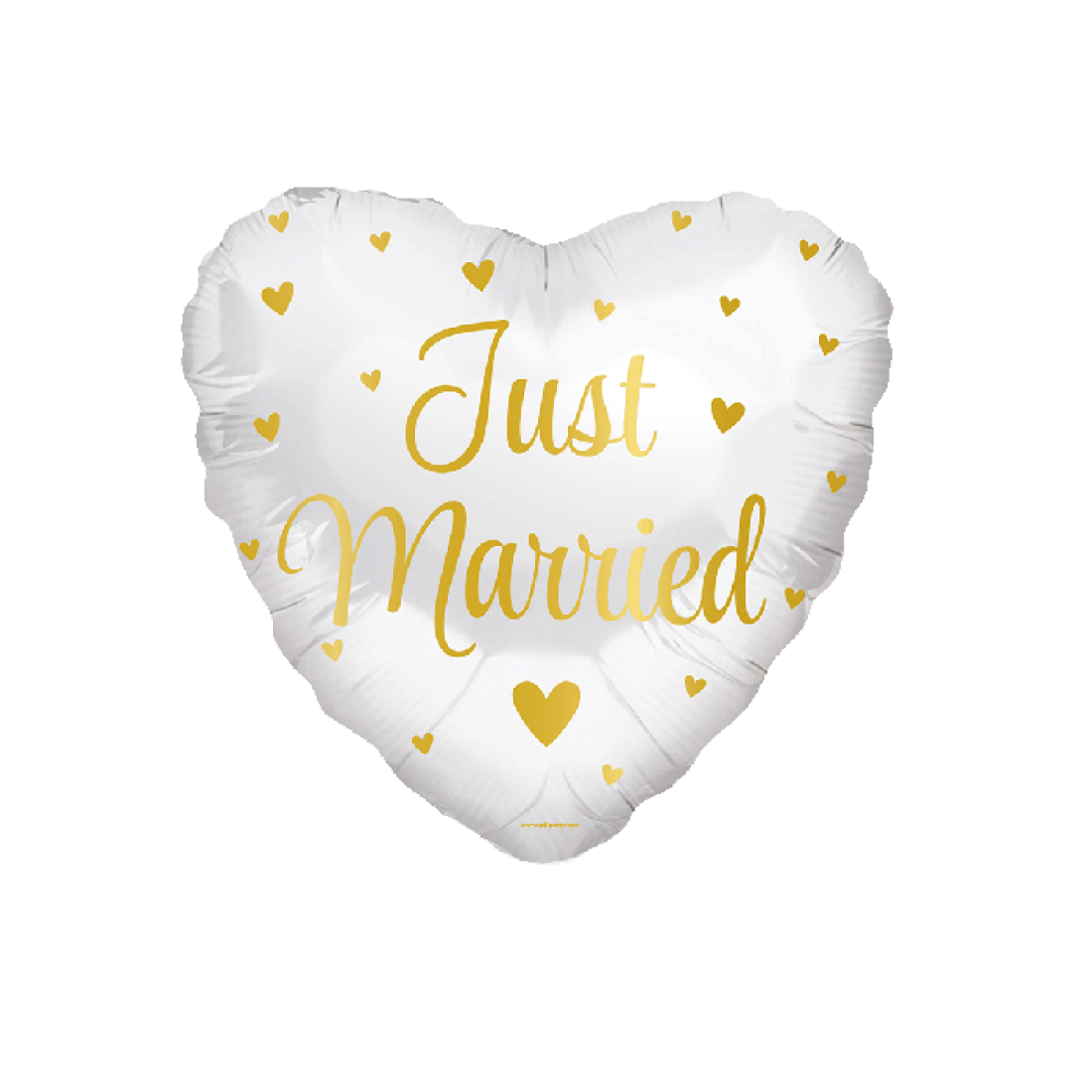 Just Married foil Balloon